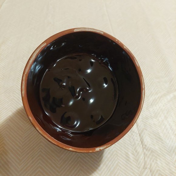 Vintage 1960's Brown Cheese dish with mouse lid - Picture 6 of 7